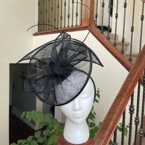 Kentucky Derby Black Handmade Fascinator